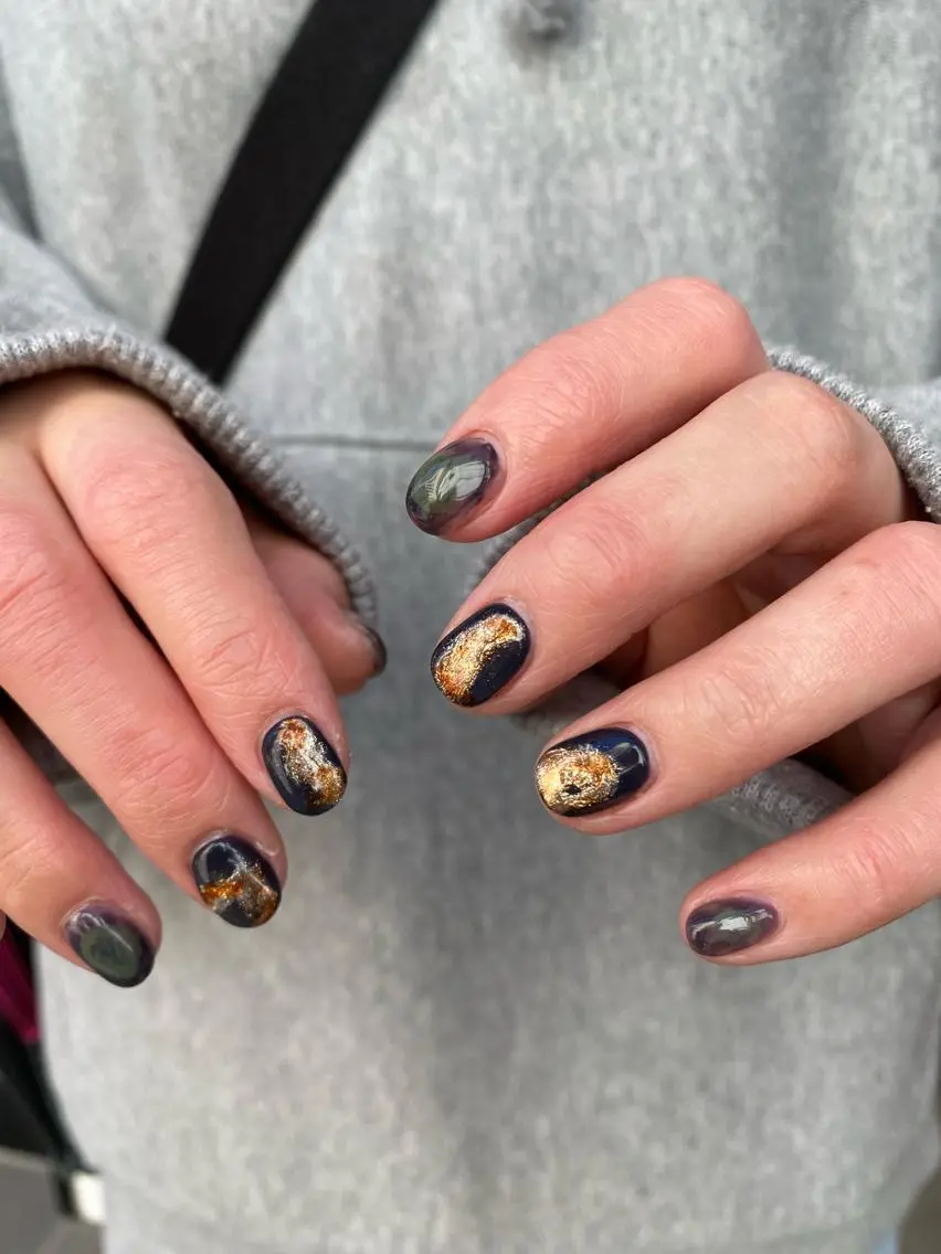 ネイル ハンドネイル 草加ニュアンスネイル 🌚hersのネイルデザイン