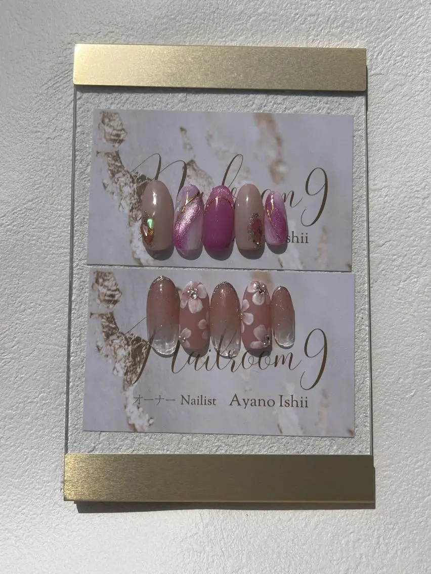 ネイル ハンドネイル nail room9 ☺︎のネイルデザイン