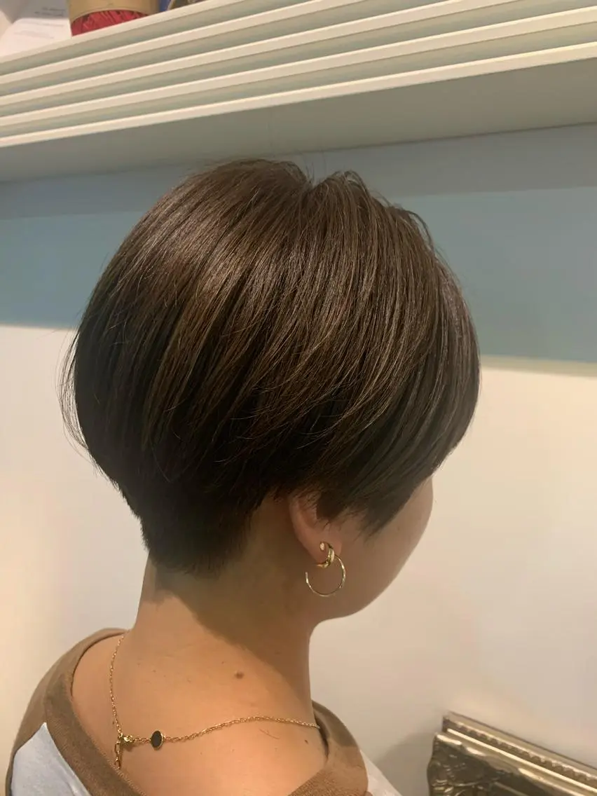 ショート ハンサムショート ショートヘア カット 大宮/山口 竣也のヘアスタイル