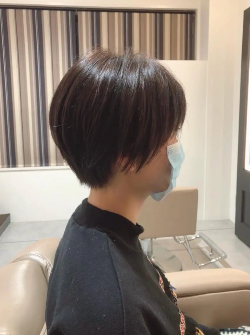ショート ショートヘア 髪質改善特化 谷口祐綺のヘアスタイル