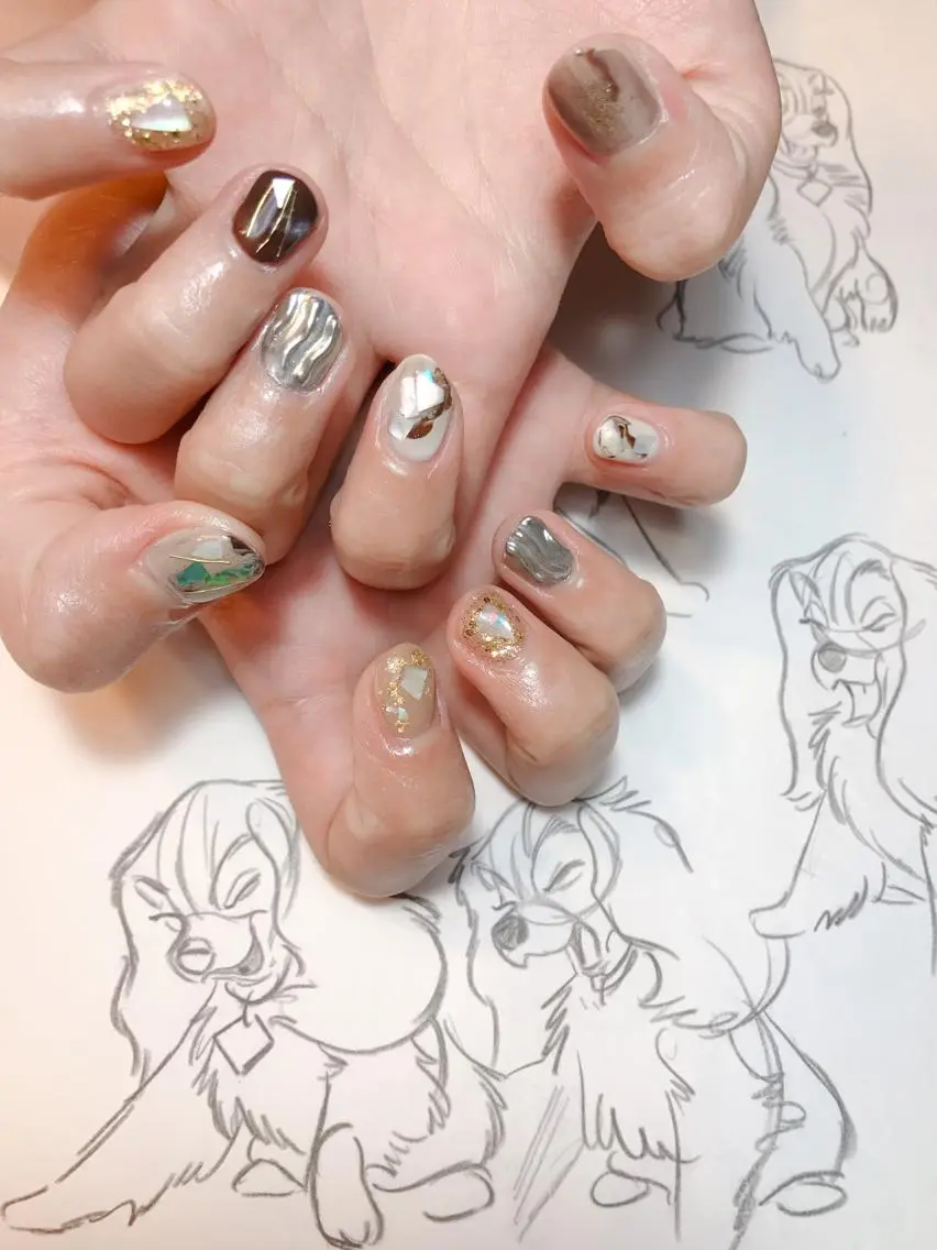ネイル ニュアンスネイル owlnail /持込みデザイン専門のネイルデザイン