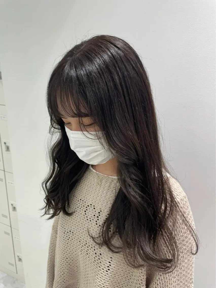 ロング カラー パーマ ヘアアレンジ メンズ キッズ ネイル マツエク・マツパ スパイキー/フェザー /波巻き/かいとのヘアスタイル