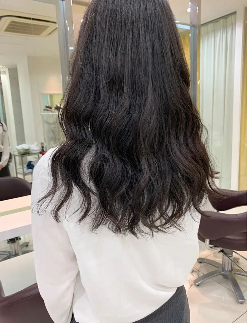 セミロング カラー パーマ ヘアアレンジ メンズ 似合わせパーマ/ kazuのヘアスタイル