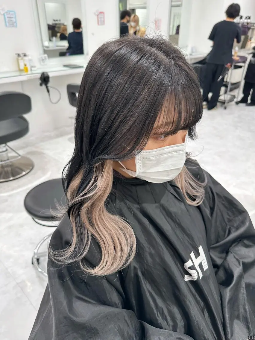 ロング カラー 韓国ヘア🇰🇷🎀 みきのヘアスタイル