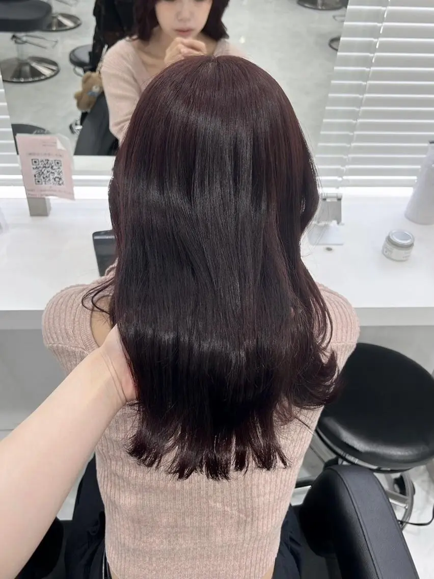カラー 赤み消し透明感🩶 銀座Ryota🩶のヘアスタイル