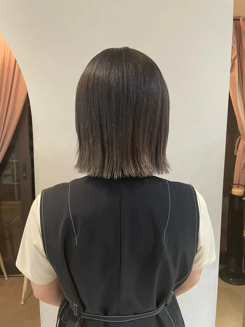 ミディアム ヘアカラー トリートメント 岩下昂世/ ハイトーン/デザインのヘアスタイル