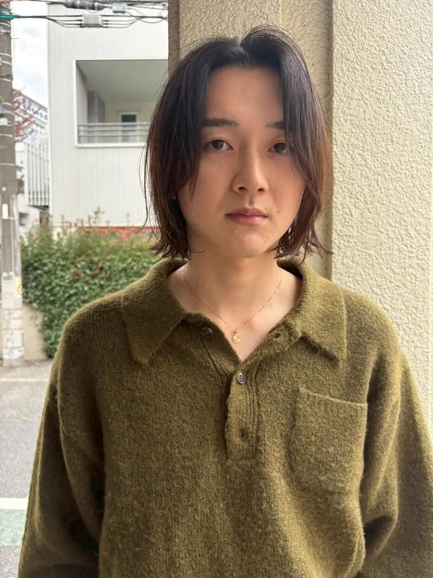 ショート カラー パーマ メンズ メンズハイライト メンズインナーカラー メンズパーマ ダブルカラー グラデーションカラー カット パーマ 縮毛矯正 トリートメント CEINE PATHのヘアスタイル