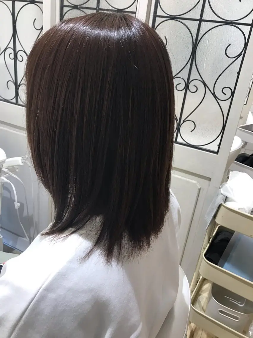 ショート カラー パーマ ヘアアレンジ メンズ キッズ ネイル マツエク・マツパ メンズウルフカット ハンサムショート アディクシーカラー 透明感カラー ボブ 藤井 仁紀のヘアスタイル