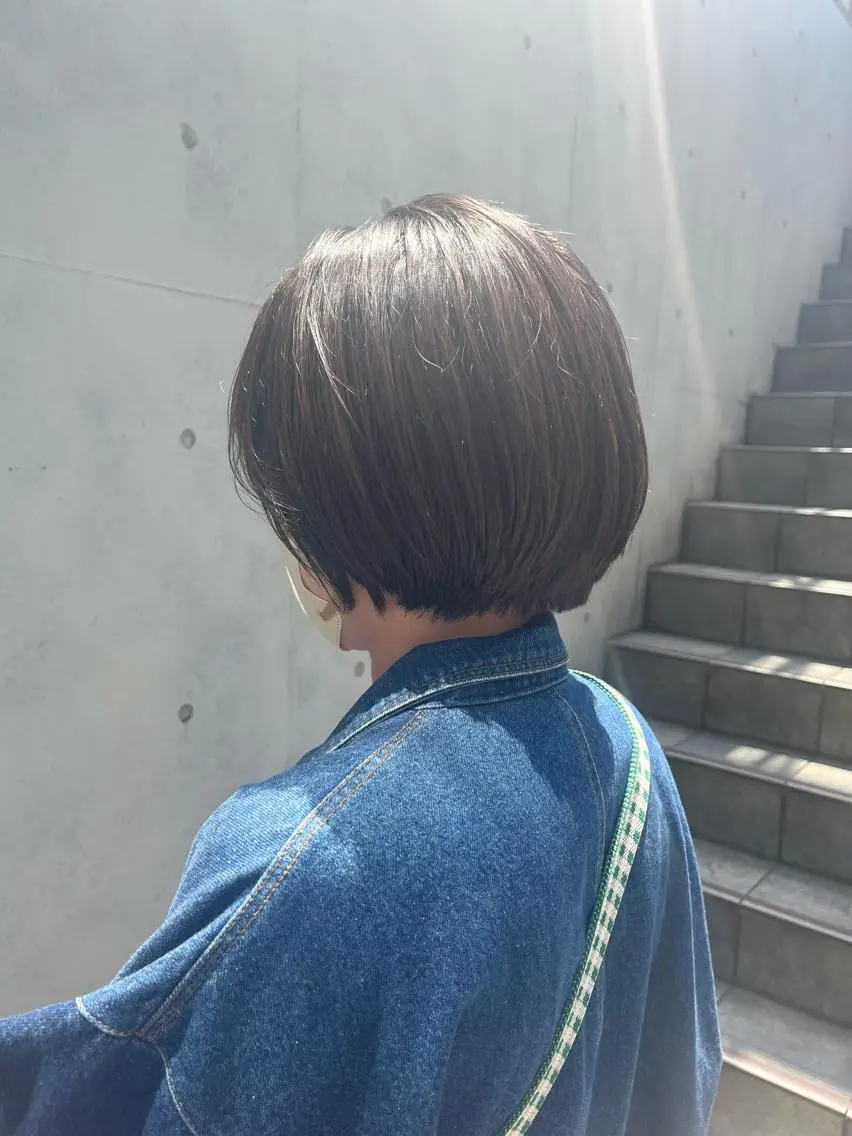 ショート カット トリートメント kaho.🌿 ショートヘア⭐️のヘアスタイル