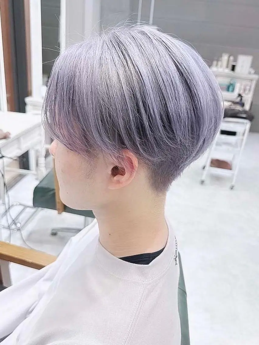 メンズ カラー メンズブリーチ メンズハイトーン マッシュ ブリーチ ダブルカラー DAYS Men’sのヘアスタイル