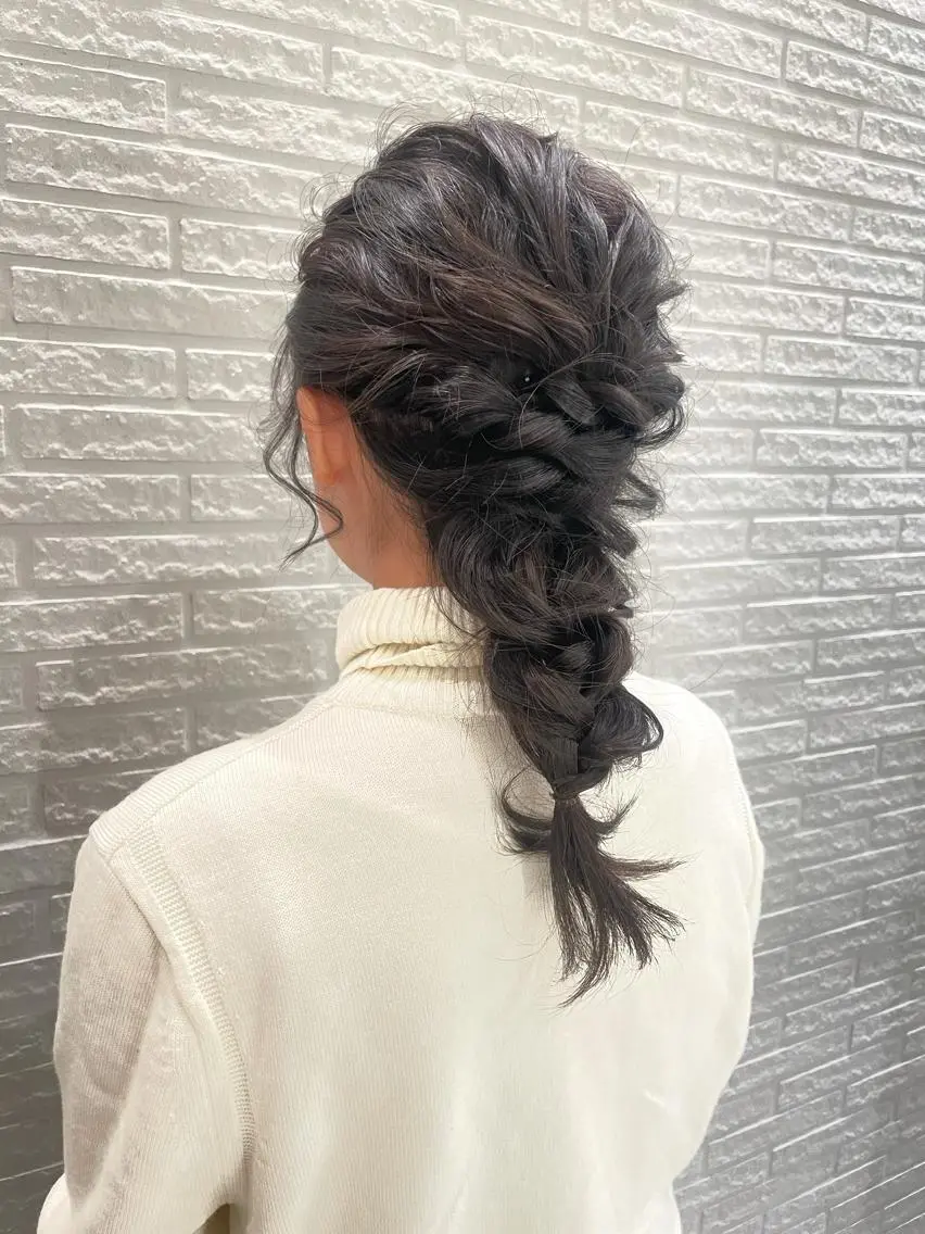 ヘアアレンジ 黒田恵里香ショート カットモデル募集中のヘアスタイル