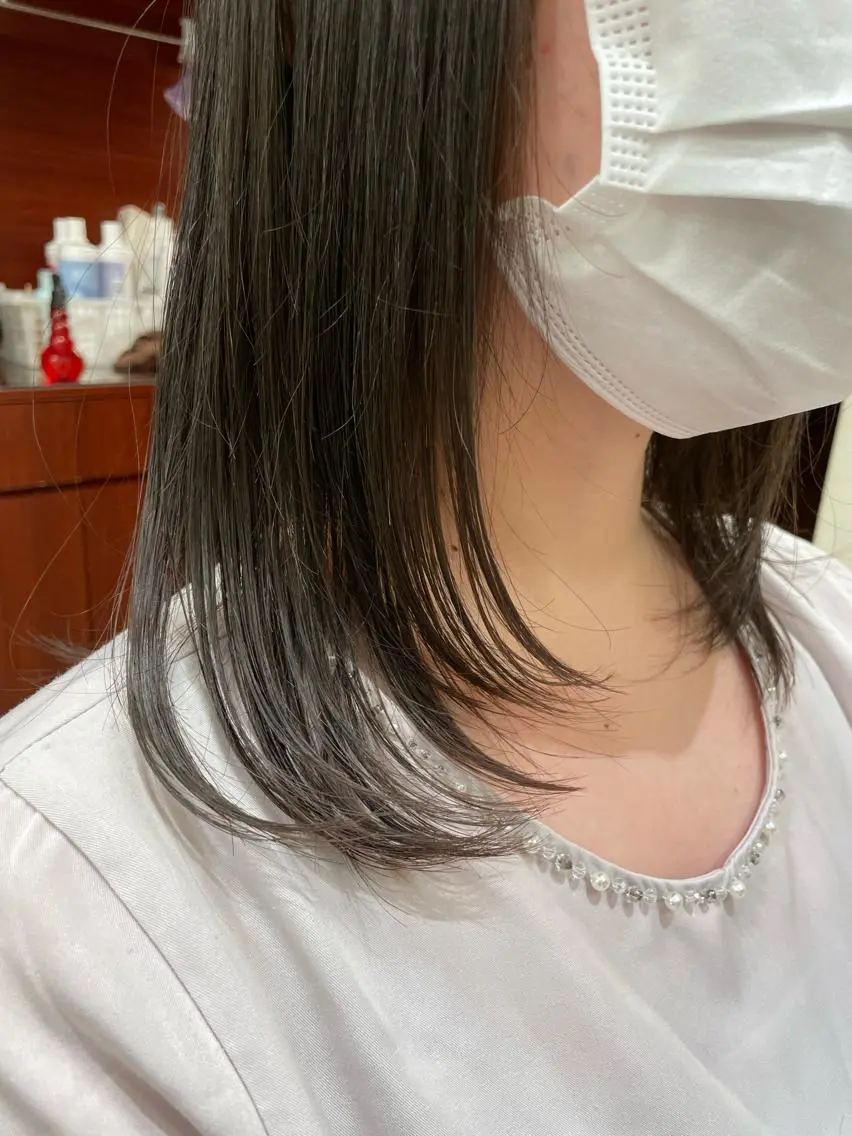ミディアム ヤノ ユリカ   🥑のヘアスタイル
