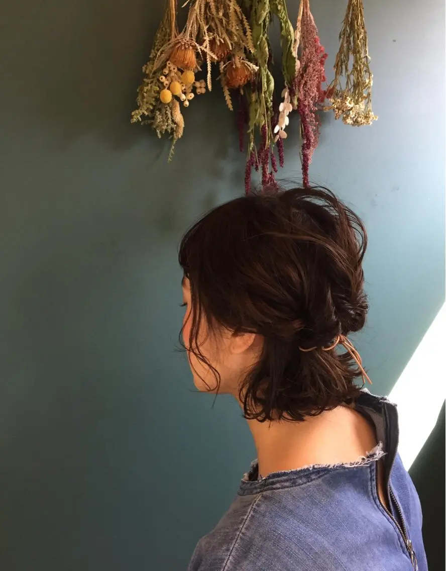 ミディアム カラー ヘアアレンジ ITO YUKIのヘアスタイル