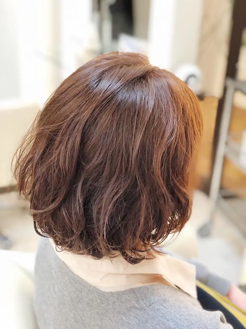 ミディアム 大西 涼のヘアスタイル