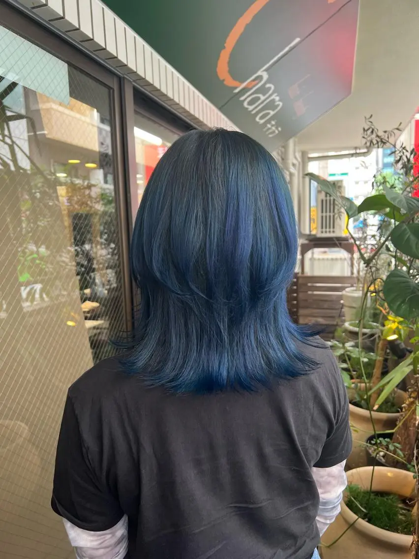 ミディアム カラー ヘアアレンジ シャローネ池袋 【れいな】のヘアスタイル