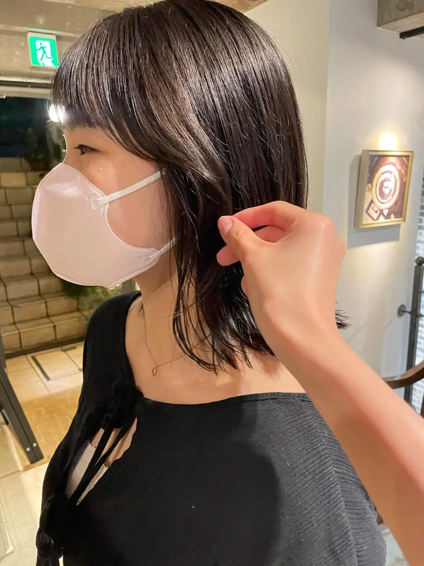 ミディアム カラー まつ毛パーマ🐏 NANAMIのマツエク・マツパデザイン
