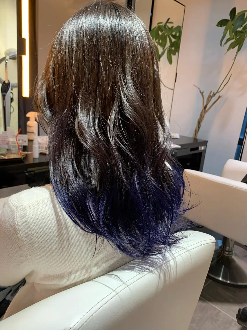 ミディアム 新宿/ 田口雄大のヘアスタイル