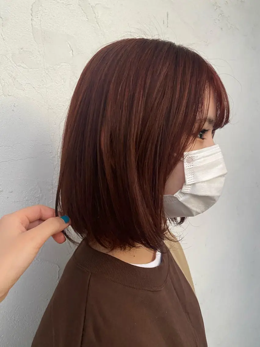 カラー ヘアカラー annuy🪐 HINAのヘアスタイル