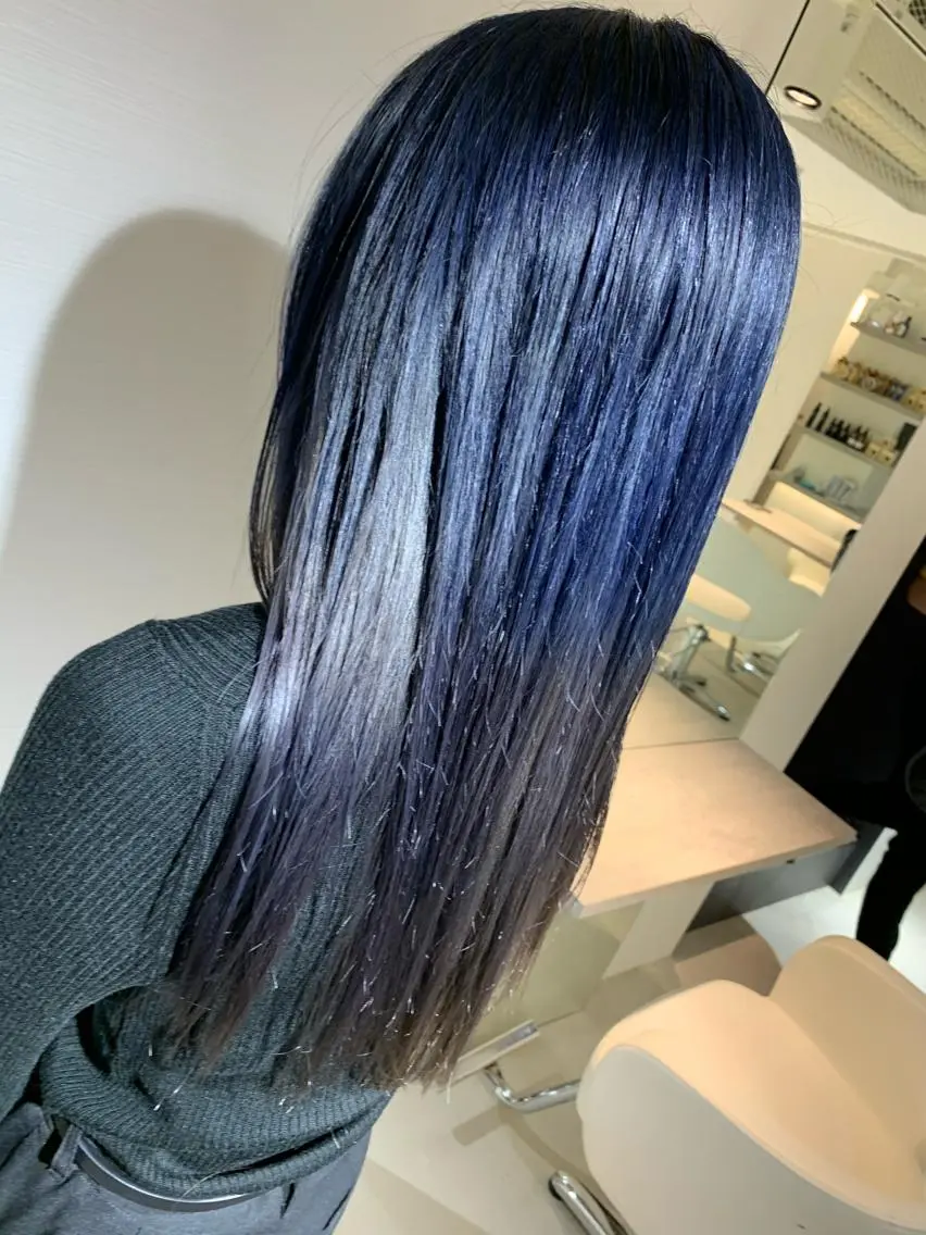 ロング カラー ヘアカラー トリートメント ヘアセット モテ髪提案します💕 髪質改善宗一郎のヘアスタイル