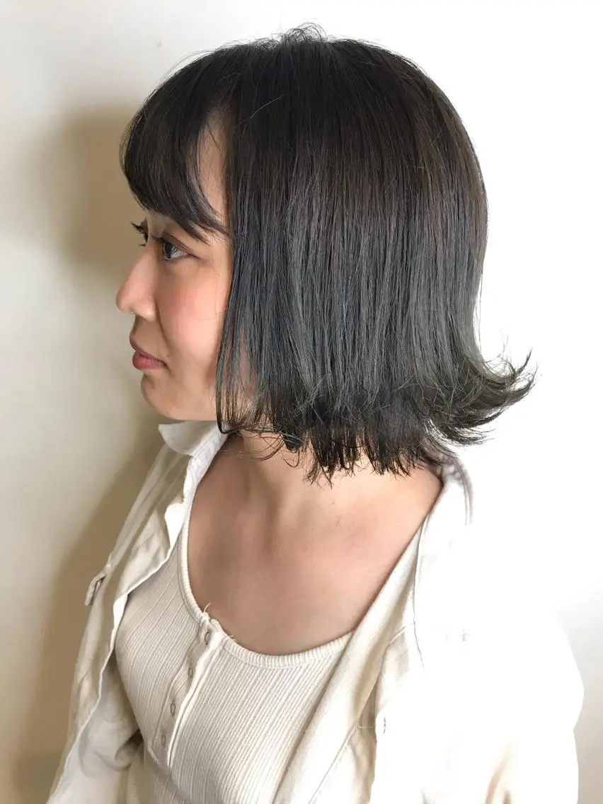 ショート カラー ダブルカラー ボブ 外ハネヘア 限定クーポン 💕大量更新ブリーチのヘアスタイル