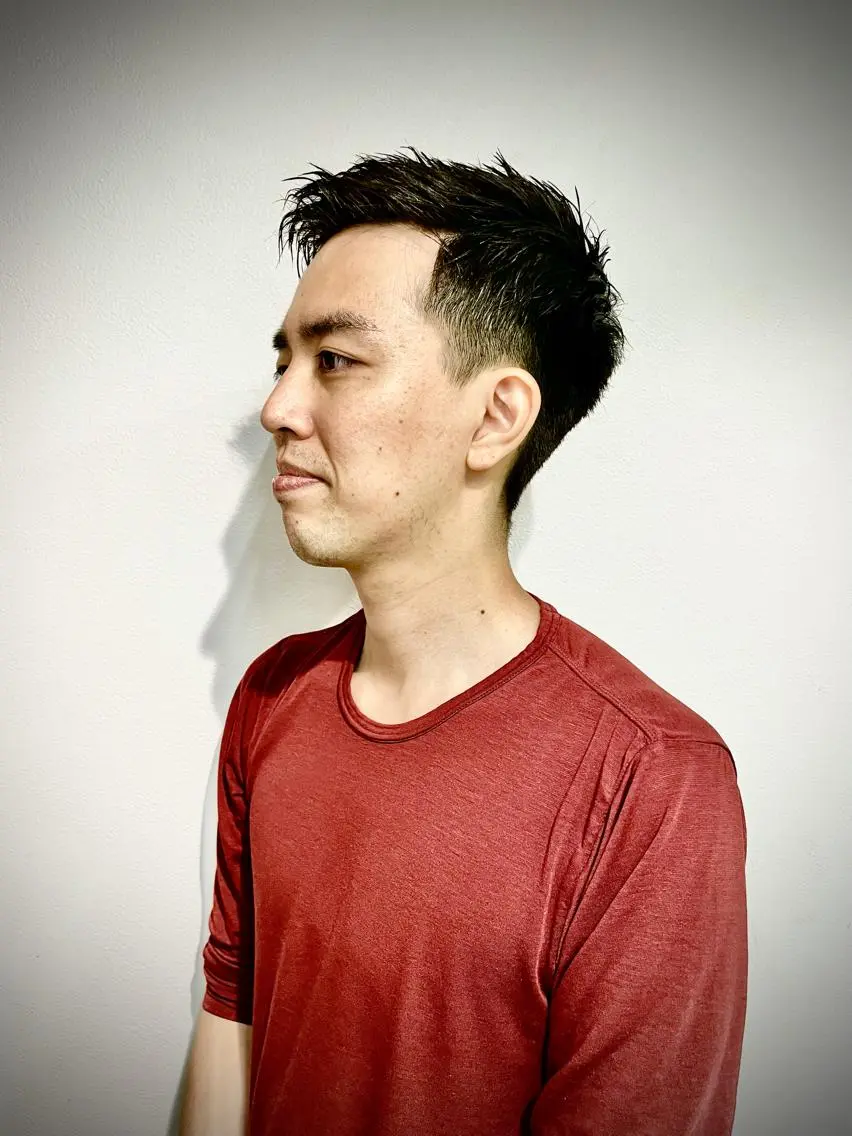 ショート パーマ メンズ Kamiya's TOKYO 安孫子のヘアスタイル