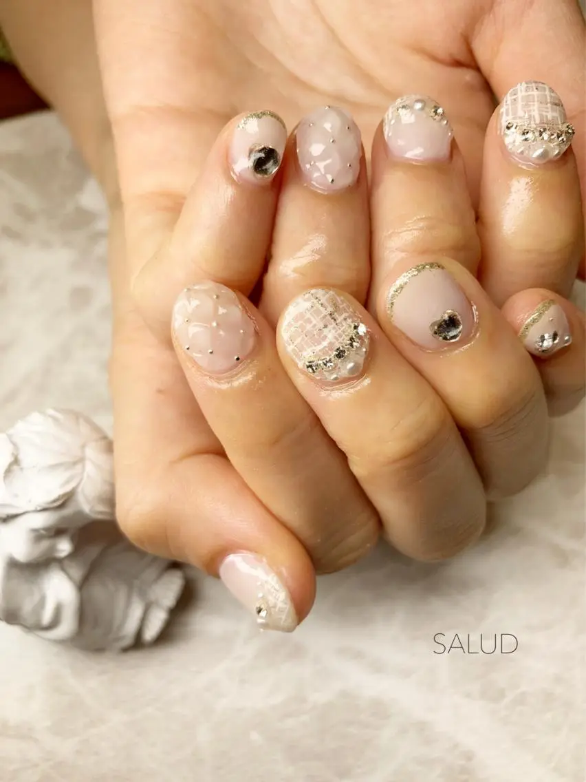 ネイル ハンドネイル Nail Salon SALUDのネイルデザイン