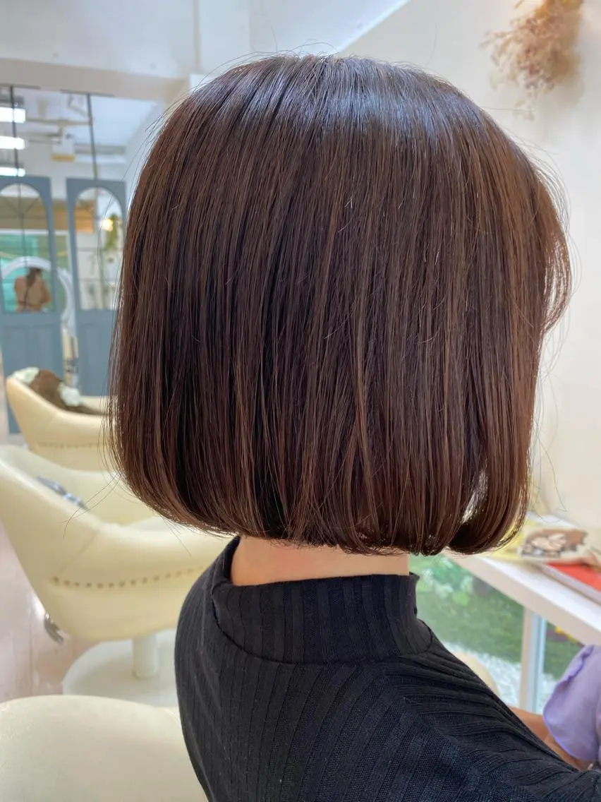 カラー ベージュカラー ラベンダーカラー おん眉美容師eMu✄ yuka‪🤍のヘアスタイル
