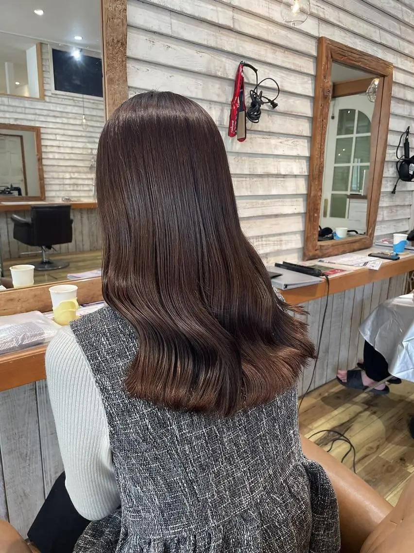 ロング カラー ブリーチ ダブルカラー ハイトーンカラー ブリーチなしカラー ボブ &.TIGRE KUMAMOTOのヘアスタイル