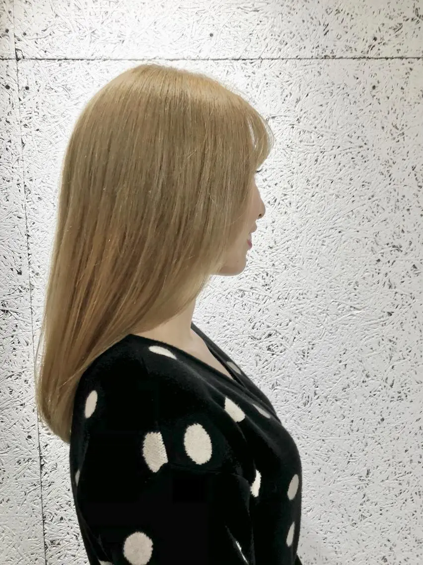 ロング カラー KOOKI スティードトーキョーのヘアスタイル