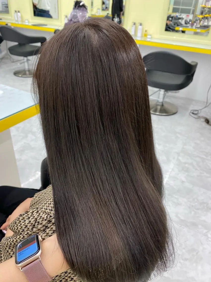 セミロング カラー パーマ ヘアアレンジ メンズ ネイル マツエク・マツパ 🐩推し活🐩 FUTABA🍒のヘアスタイル
