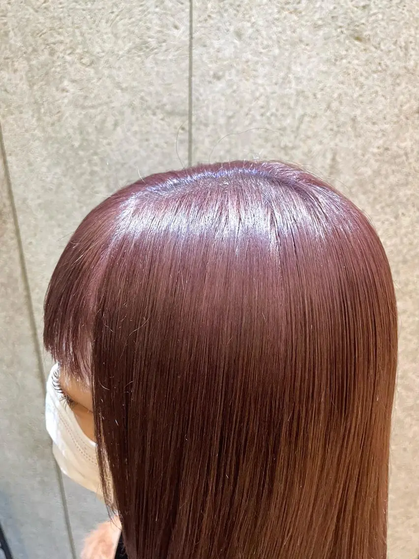 ミディアム 💘韓国レイヤー上 品カラーruru💘のヘアスタイル
