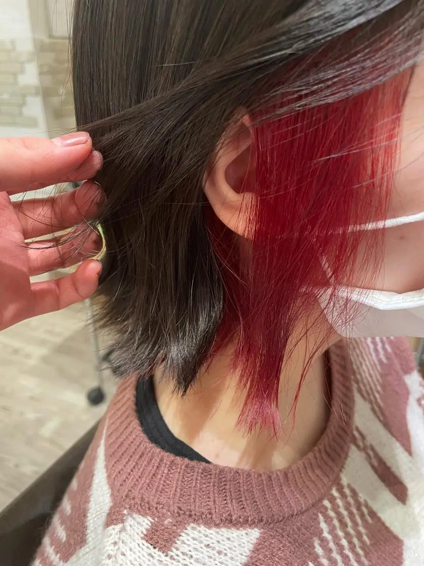 ショート 千野 優由のヘアスタイル