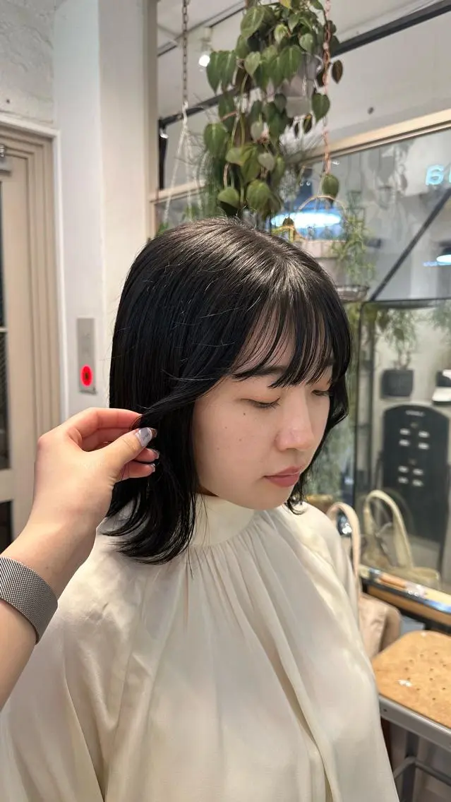 カラー ヘアカラー トリートメント naturalカラー / Rukaのヘアスタイル