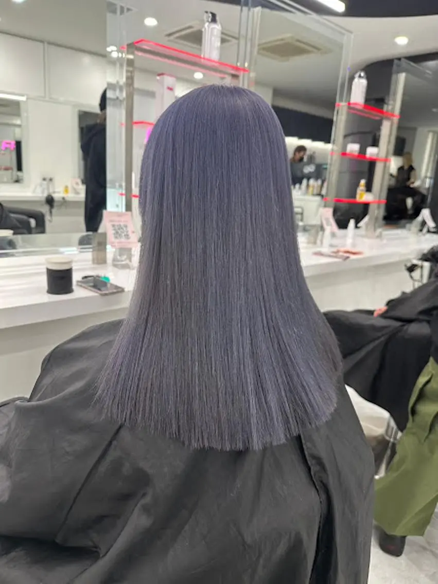 カラー 🪞official FRUITS渋谷🩰のヘアスタイル