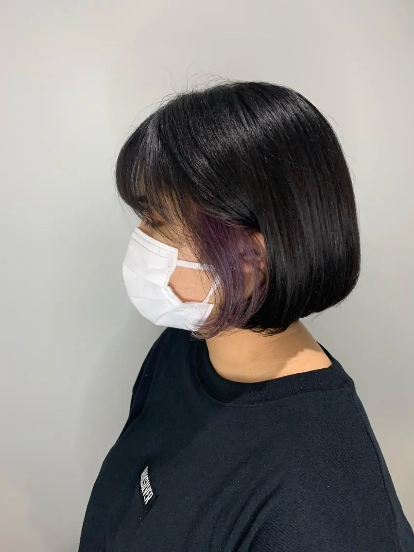 カラー ラベンダーカラー カット ヘアカラー トリートメント APSEE メンズカラー特化のヘアスタイル