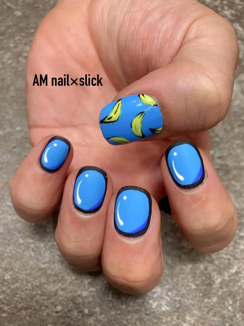 ネイル アートネイル 持ち込み ハンドネイル Am:nail 柏 SUE（スゥ）のネイルデザイン