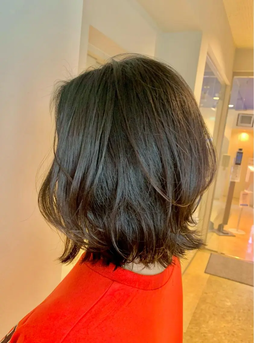 ショート カット パーマ うしだ かおるのヘアスタイル