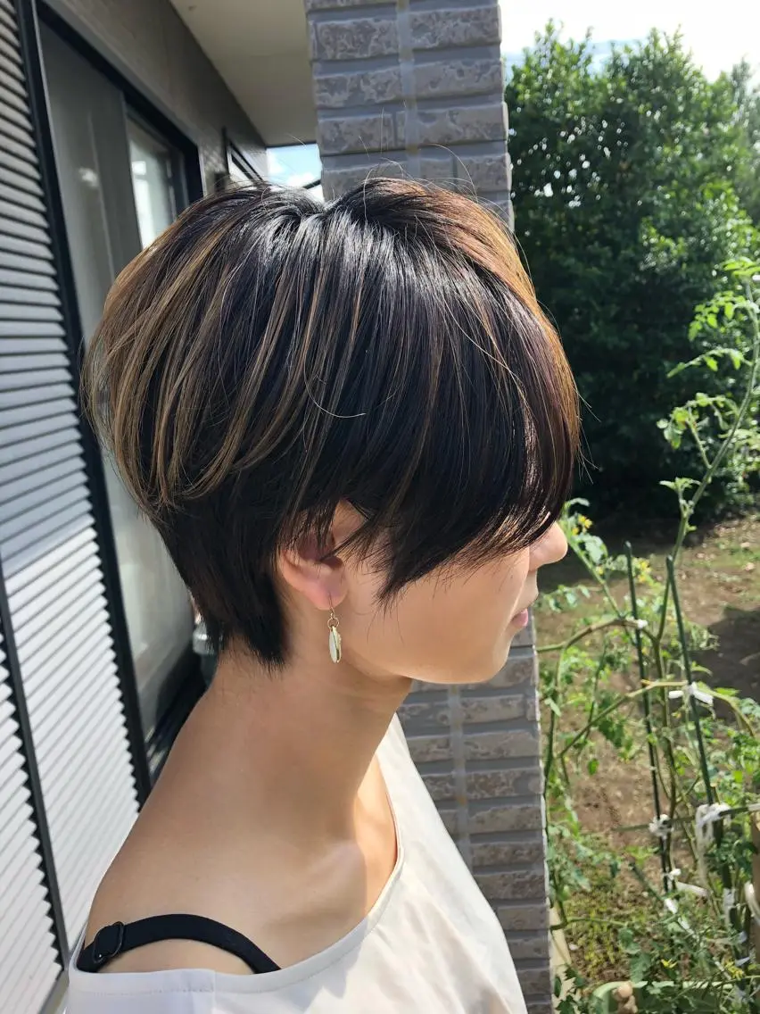 ショート カラー 古島 大暉のヘアスタイル