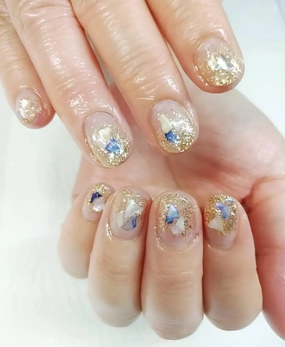 ネイル クリアネイル 持ち込み プライベートサロン Rosy Lilyのネイルデザイン