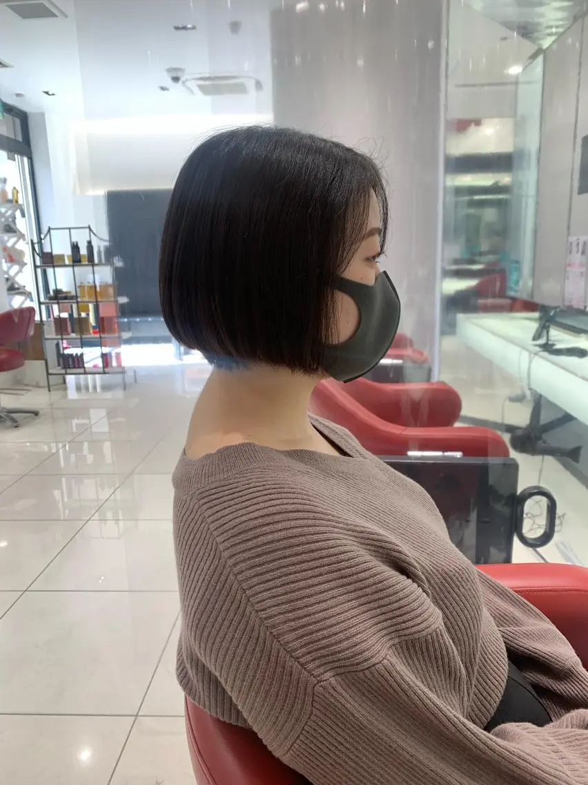 ショート 立山 綾華のヘアスタイル