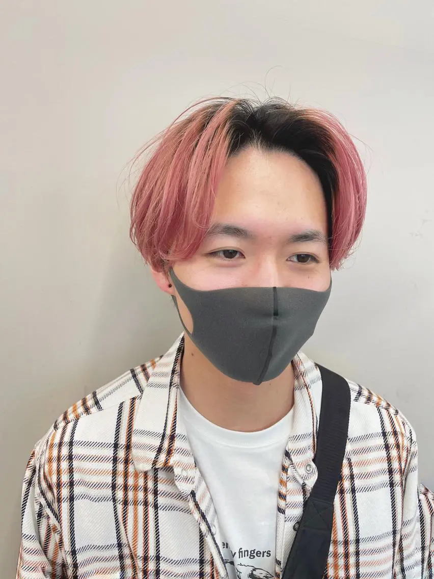 ショート カラー メンズ カット ヘアカラー トリートメント 関 京磨のヘアスタイル