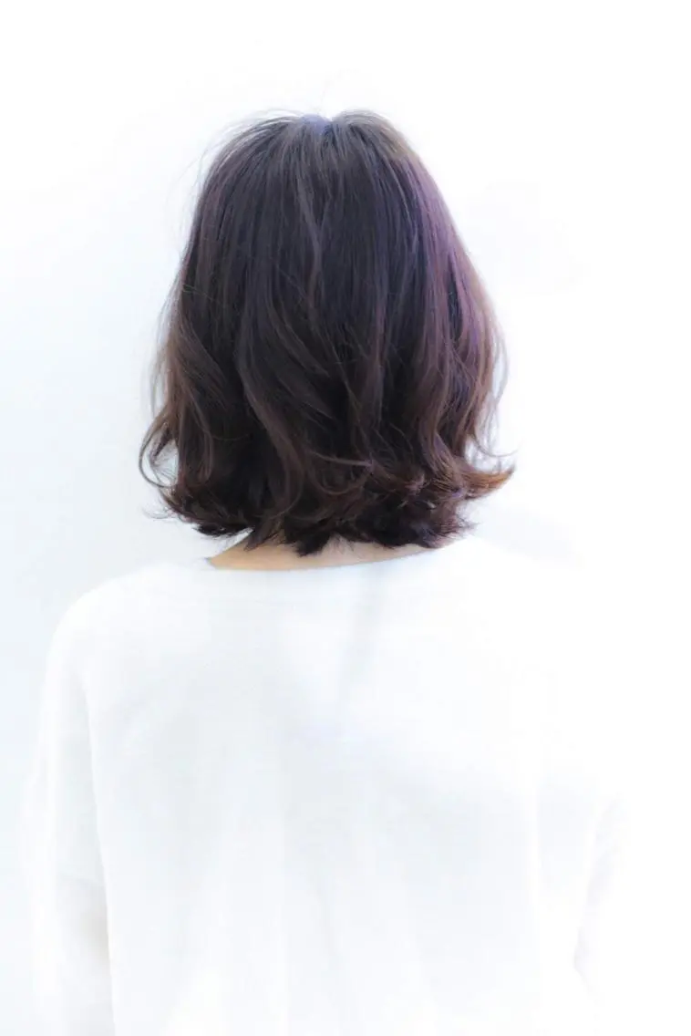 ミディアム カラー パーマ ✨関西No1✨ 春木淳也のヘアスタイル
