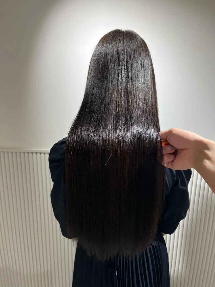 ロング カット ヘアカラー トリートメント 髪質改善/美髪師/ 田邊翔伍のヘアスタイル