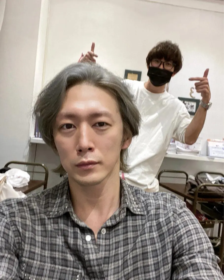 カラー メンズ 【ツヤ髪カラー】本郷 星音のヘアスタイル