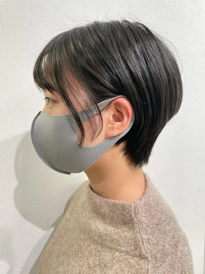 ショート カラー ショートヘア カット ヘアカラー 店長福島成美/髪質 改善縮毛矯正/カラーのヘアスタイル