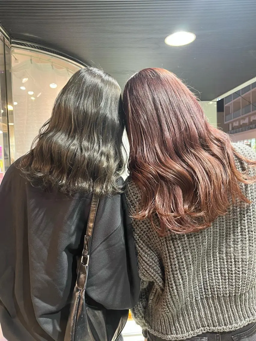 カラー 💖デザインカラー/ タダ ハナカ💖のヘアスタイル