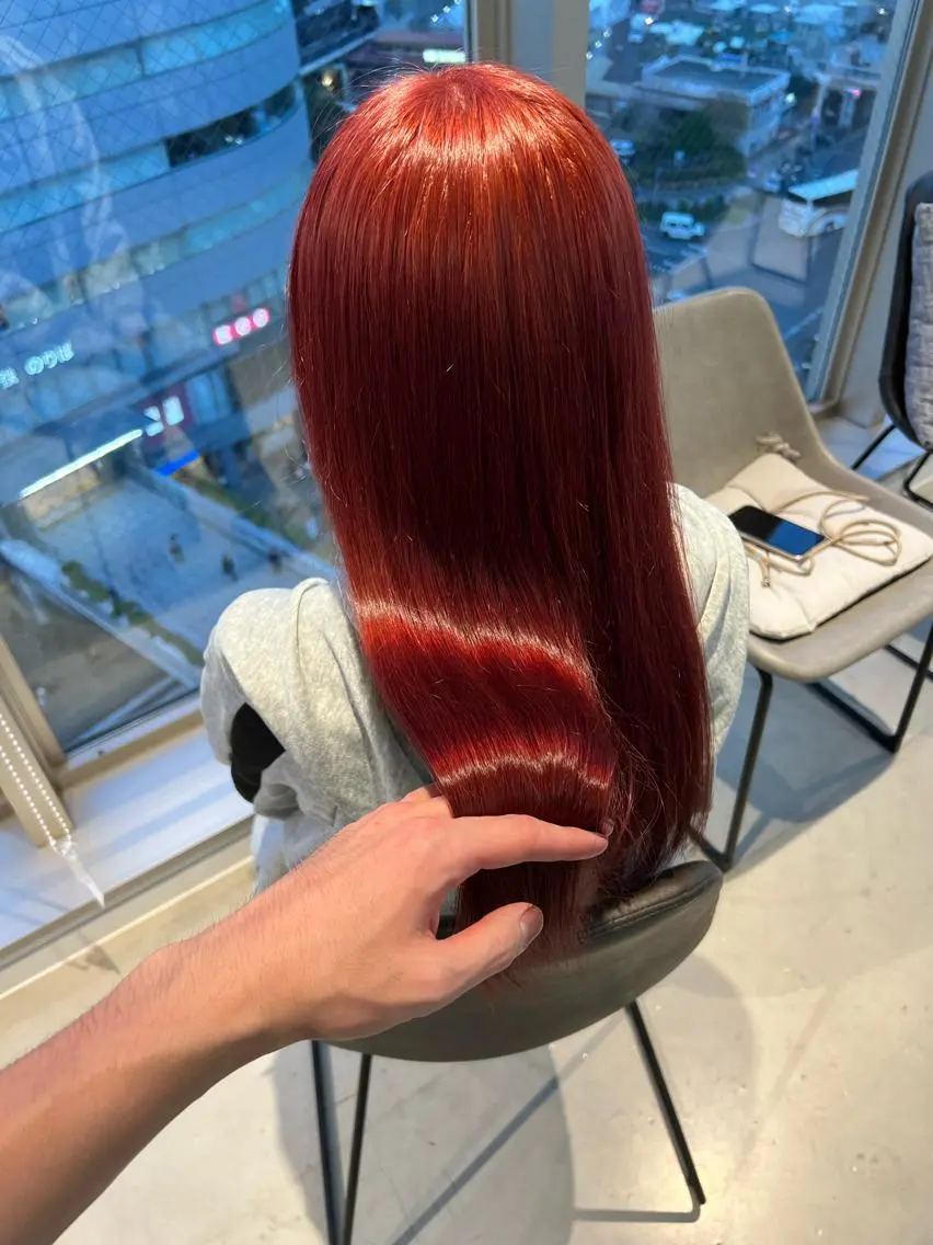 ロング ヘアカラー 【副店長】DAYS 2nd 久木山湧也のヘアスタイル
