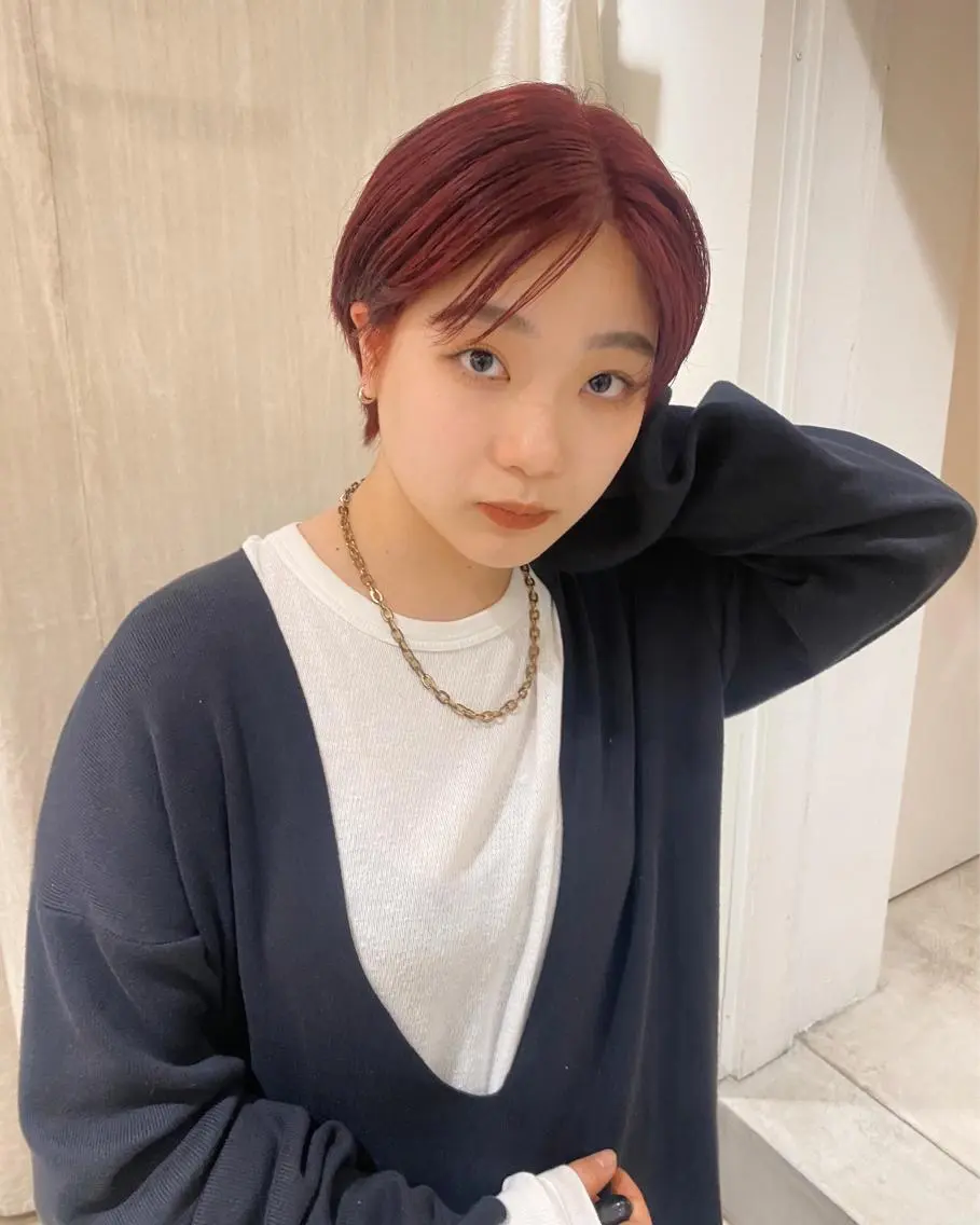 ショート サトウ ナナのヘアスタイル