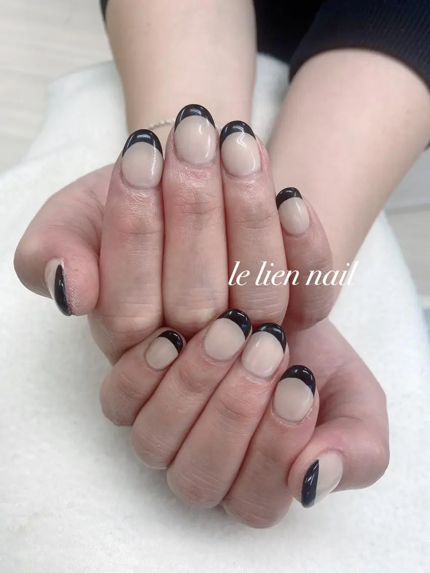 ネイル フレンチネイル le lien nailのネイルデザイン