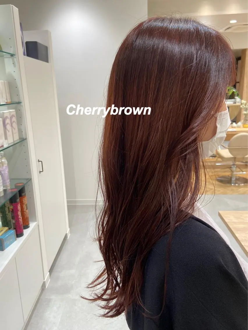 ロング カラー ブラウンカラー ヘアカラー トリートメント プルエクステ/インナ ーカラー🦊はるなのヘアスタイル